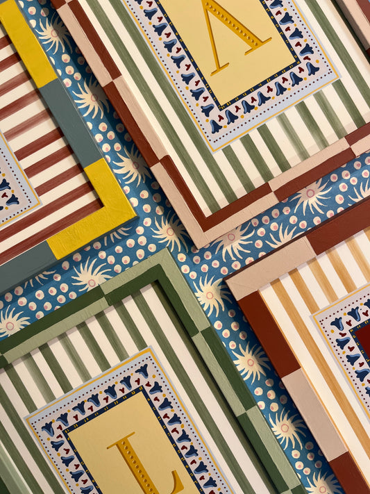 Checkerboard and Striped Frames