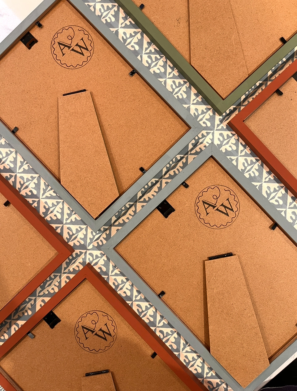 Checkerboard and Striped Frames